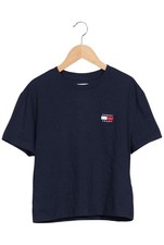 Tommy Jeans T-Shirt Damen Shirt Kurzärmliges Oberteil Gr. S Baumwoll... #h2cog1x