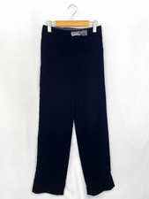 GIORGIO ARMANI Ladies Pants 8Whpp00q T0023 Premium Black Label Velour 36