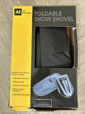AA Car Essentials Foldable Snow Shovel & Storage Pouch New - Great For Skiing
