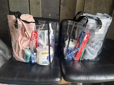 Unisex Essentials Care Kit For Sleepovers Overnight Stay Camping Getaways Etc