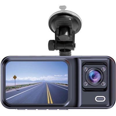 Denver CCT-2500 Dashcam Autokamera Dual Linse Full HD GSensor 2'' IPS Bildschirm