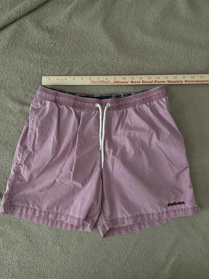Barbour 5” Turnberry Swim Trunks Size Medium Classic Designer Beach - Image 2 of 4