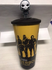 Taza de bebida exclusiva de Marvel Thunderbolts AMC con tapa Taskmaster 2025