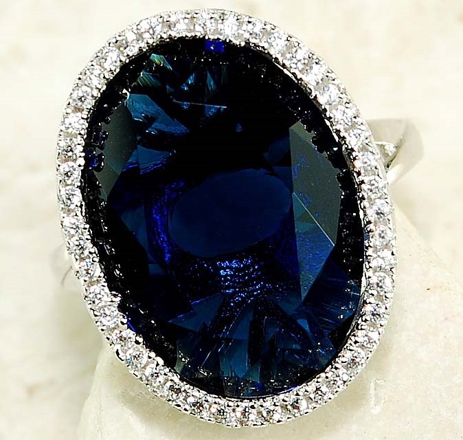 6CT Heat Treated Kyanite 925 Solid Sterling Silver Ring Jewelry Sz 8 U1-4