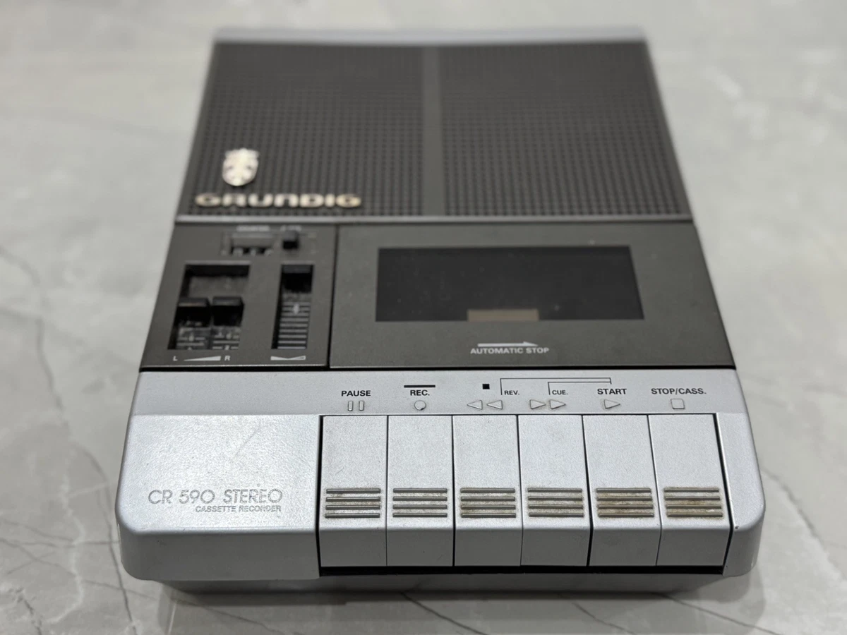 Vintage cassette player recorder - Grundig CR 455 - Audio/Video In vendita a Milano