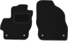 Fußmatten Automatten Vorne Velours Schwarz für Mazda 3 II BL 2008-2013