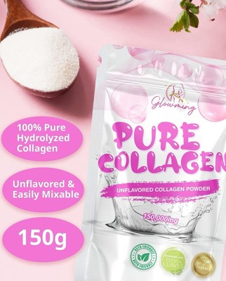 Cris Cosmetics Pure Collagen Unflavored Collagen Powder 150g
