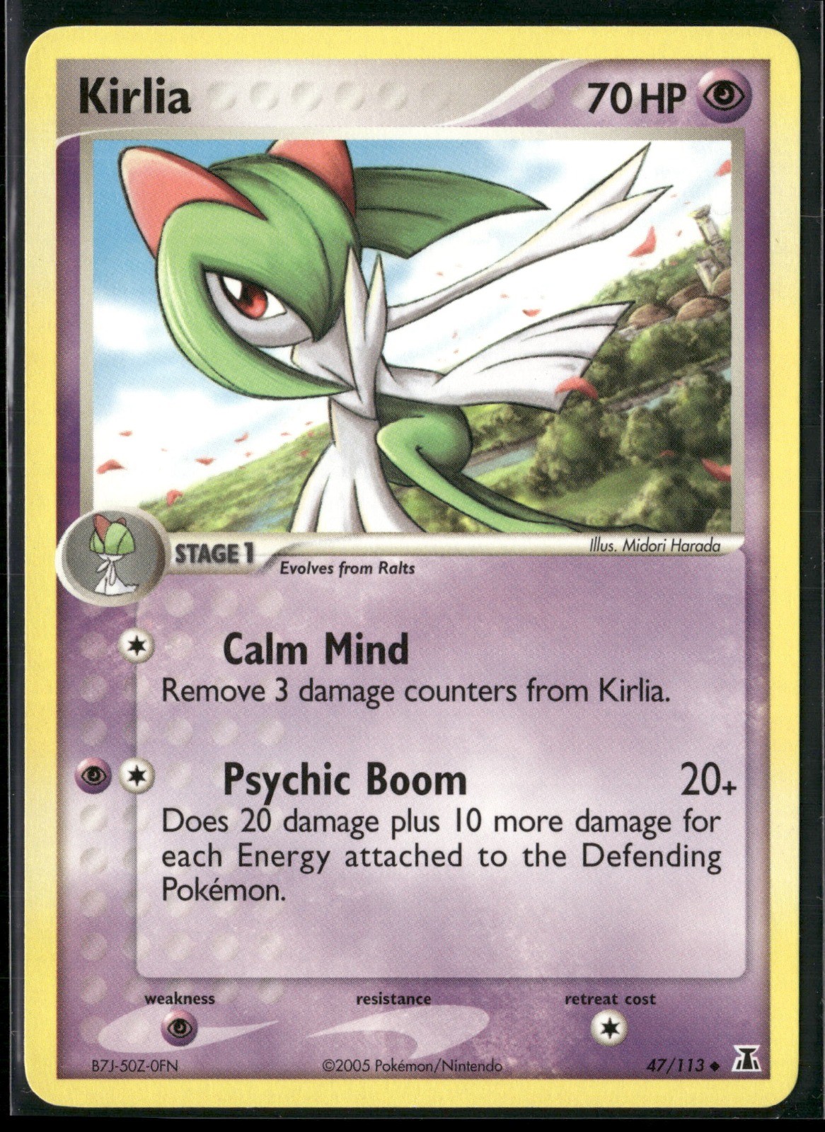 Kirlia Uncommon Delta Species 47/113 NM