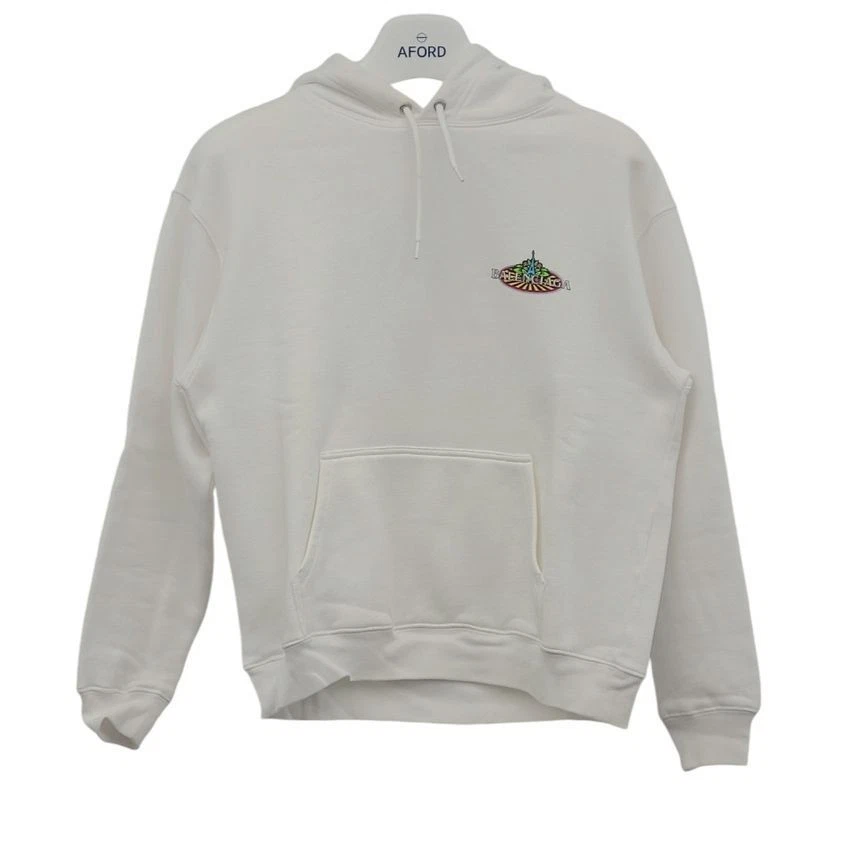 Felpa con cappuccio Balenciaga Bonjour logo 556095 118596916