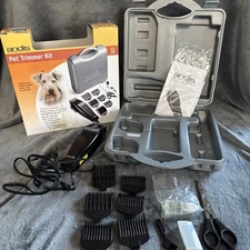 Andis Model MC-2 Adjustable Home Pet Dog Trimmer Clippers w/Guards & Case, 12 pc