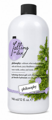 Philosophy Falling in Love Hydrating Shower Gel Bubble Bath 32 oz NEW