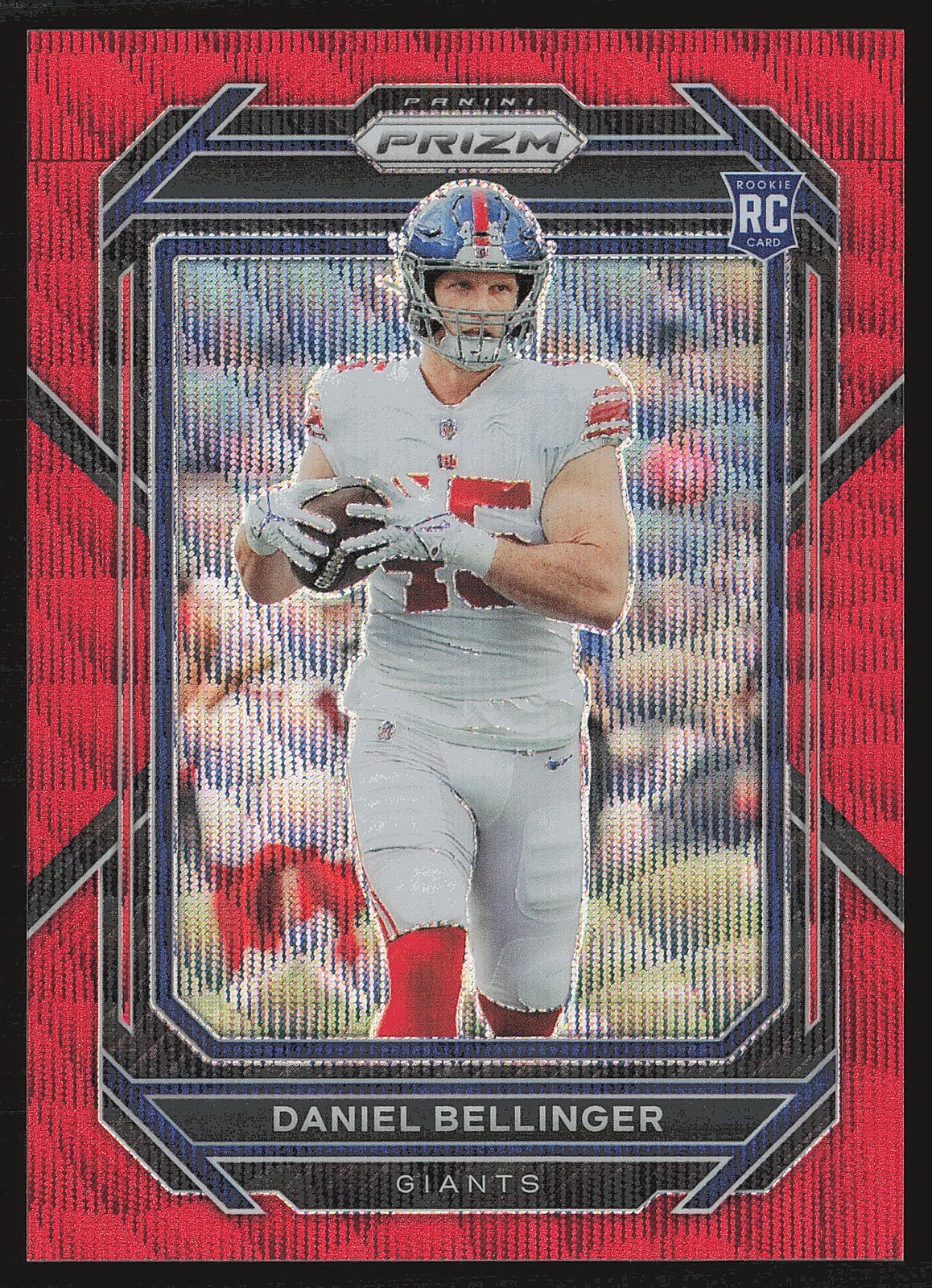 2022 Panini Prizm #364 Daniel Bellinger Red Wave #/149 SN,RC