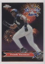 1997 Chrome All-Stars Refractor Frank Thomas Mark McGwire Mo Vaughn #AS3 HOF 4f5