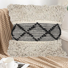 Vintage Pillow Covers Set of 2, 18x18 Inch for Sofa  Bed Decoration.