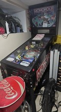 Stern Pinball Monopoly Pinball Machine Collectible Arcade Game Original