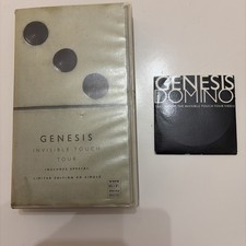 Genesis - Invisible Touch Tour Live VHS Video PAL (1988), Inc Limited CD Single
