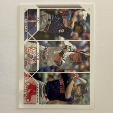 Topps Series 1 League Leaders Arraez Judge Bogaerts #289 Baseball 2023