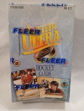 1992/93 FLEER ULTRA HOCKEY SERIES 1 HOBBY SEALED BOX 
