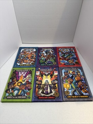 Minecraft Woodsword Chronicles: Books 1-6 New! No Box