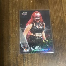 2021 Upper Deck AEW First Edition Pyro Parallel Abadon #22