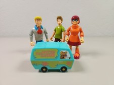3 Hanna Barbera Velma Fred Shaggy Jointed Action Figures Scooby Doo Thinkway Toy