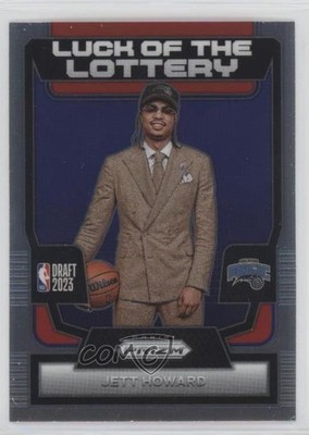 2023-24 Panini Prizm Luck of the Lottery Jett Howard #5 Rookie RC 18ms
