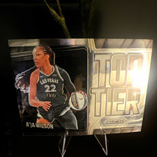 Panini 2025 Prizm WNBA Top Tier A'ja Wilson Las Vegas Aces #2 Insert