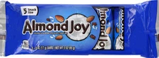 Almond Joy Mini Snack Bars 5 Count 3 oz Bars with Real Almonds and Coconut