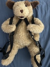 VTG Old Navy Toddler Safety Backpack Harness Dog Puppy Adjustable Buckle Beige