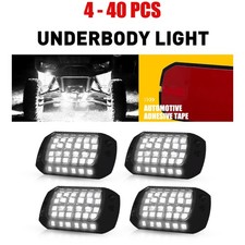 4-40X Interior,Dome,Chassis,Reverse,Ambient Lighting 36LED White Yacht,Auxiliary