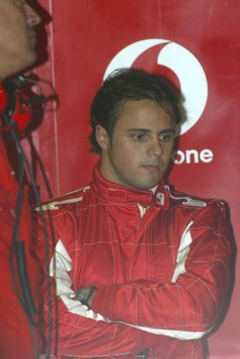 Monza Italy 2005 Philipe Massa starts testing for Ferrari Racing Old Photo 3