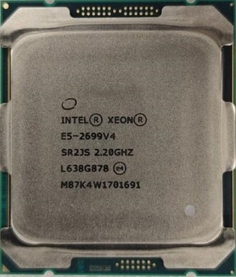 Intel Xeon E5-2699 v4 SR2JS LGA2011-3 2.2GHz 22 Core CPU Processor