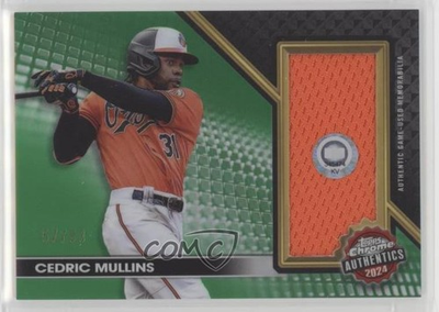 #ad 2024 Chrome Topps Authentics Green Refractor 57 99 Cedric Mullins #TCA CM 0nu6 $22.68