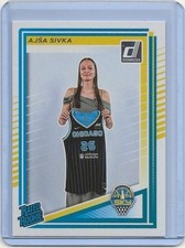 2025 Panini Donruss Ajsa Sivka WNBA #93 Chicago Sky RC
