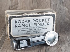 VINTAGE 1939 Eastman Pocket Range Finder Patent Pending Black Bakelite Untested