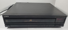 Sony CDP-C401 5 Disc CD Compact Disk Player W/Cables TESTED