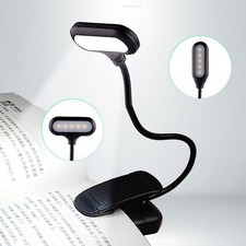 LED Schreibtischlampe Dimmbar Leselampe USB Aufladbar Klemmleuchte Flexibel