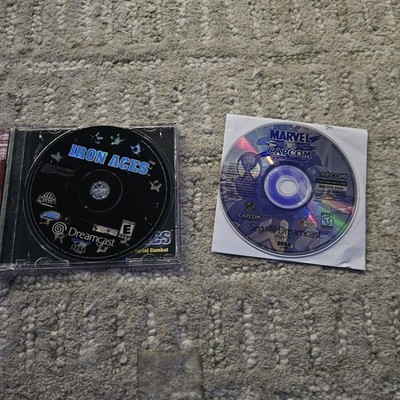 D1 Marvel Vs Capcom (Sega Dreamcast)  Disc Only & Iron Aces