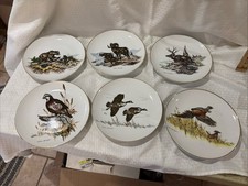 Vtg Clark Bronson Wildlife Limited Edition Collector Plates Set 10.25” X 6