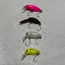 Jackall Megabass 4 Pcs Lure Set - Crankbaits, Hard Baits, Fishing Accessories