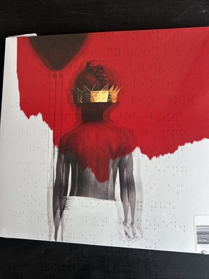 RIHANNA ANTI 2LP Opaque Red Color Vinyl (Not Target) Limited