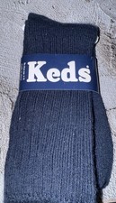 Vintage Keds Blue Socks Shoe Size.4-10 New