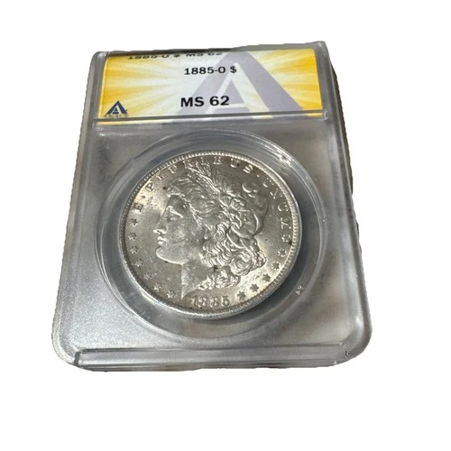 1885-O ANACS MS62 Morgan Silver Dollar $1 - Lustrous