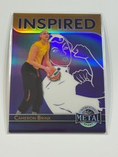 2025 Leaf Metal Women Of Sport Inspired Purple Prism #3 Cameron Brink 4/6