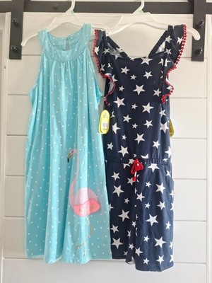 Lightning BUG Girls Set - 1 Dress & 1 Romper- Size 8 - NEW WITH TAGS!