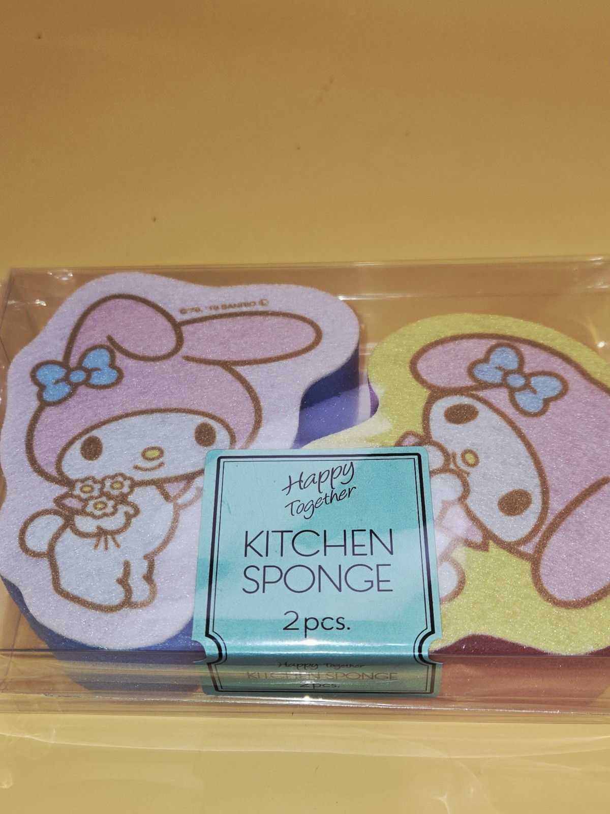 Sanrio My Melody Kitchen Sponges Set Japan Kawaii Dish Cleaning New