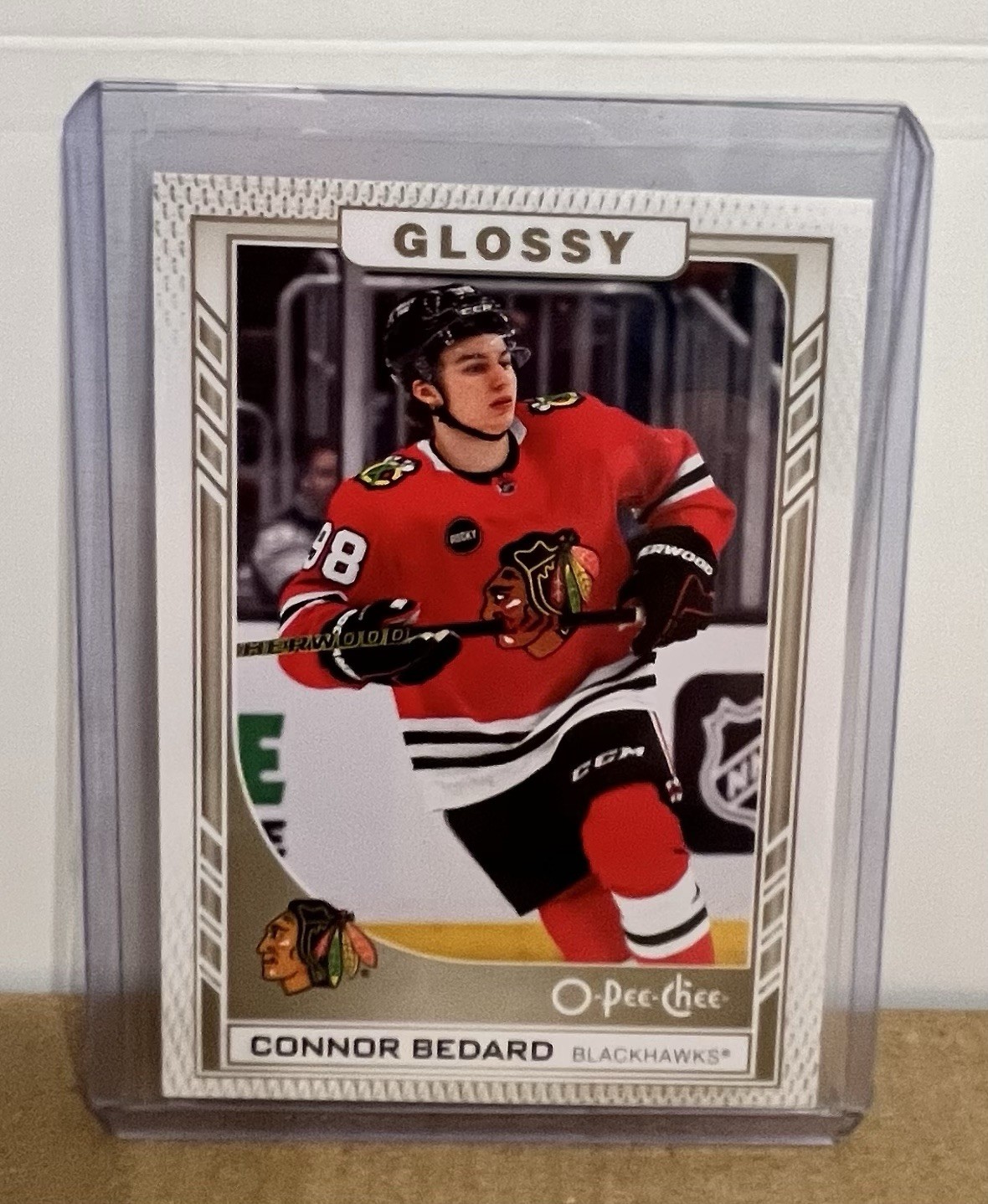 2023-24 Upper Deck Series 2 - O-Pee-Chee Glossy Connor Bedard #R-47 Gold (RC)