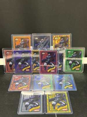 2025 Topps Chrome Marvel #13 Prowler Rainbow 14-Card Black Claw /10  INCLUDED