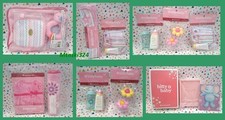 American Girl Bitty Baby ACCESSORIES - SLEEPER BLANKET - BOTTLES RATTLES NEW