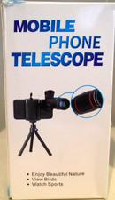 Adjustable Zoom Lens Telescope and Tripod Mobile Cell Phone Set
